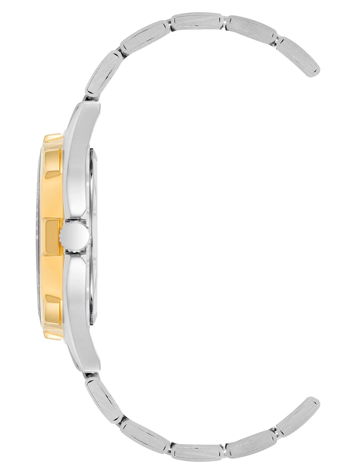 Armitron Men's Two Tone Round Black Dial Casual Watch