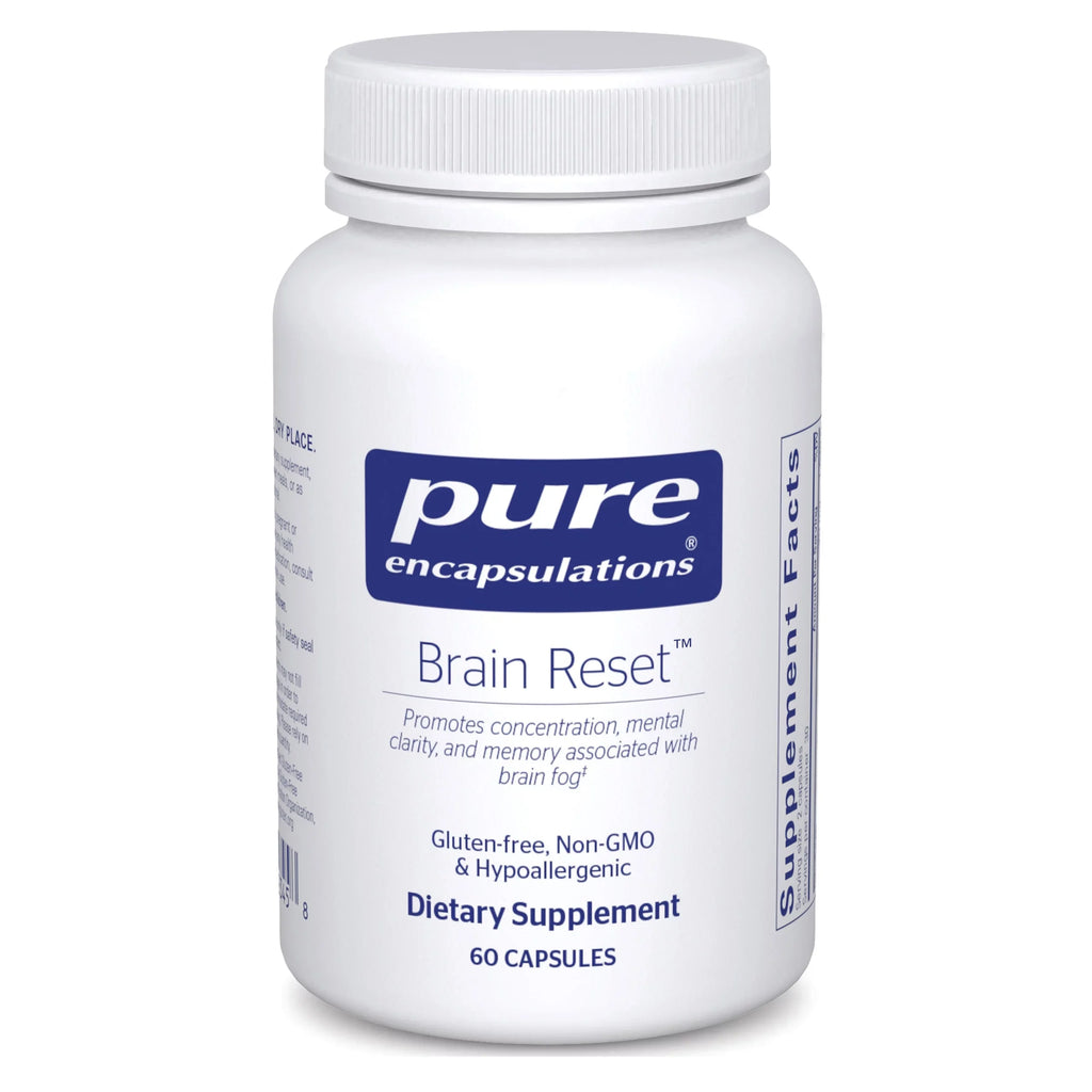 Pure Encapsulations Brain Reset | Sizeupports Concentration, Clarity, and Memory Associated with Brain Fog | 60 Capsules*