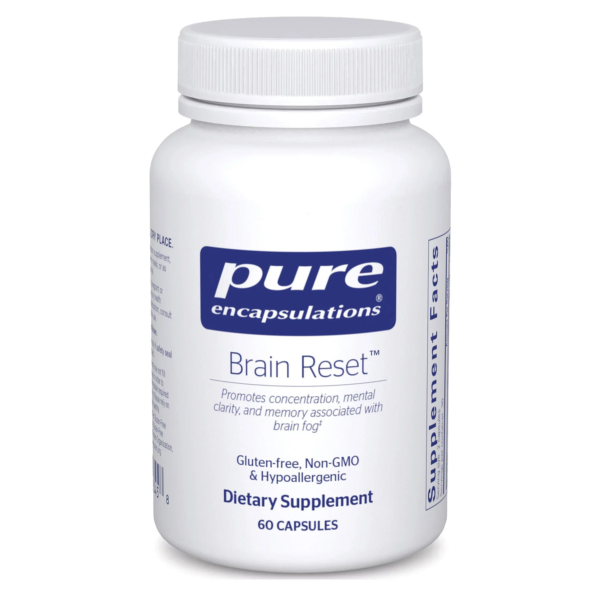 Pure Encapsulations Brain Reset | Sizeupports Concentration, Clarity, and Memory Associated with Brain Fog | 60 Capsules*