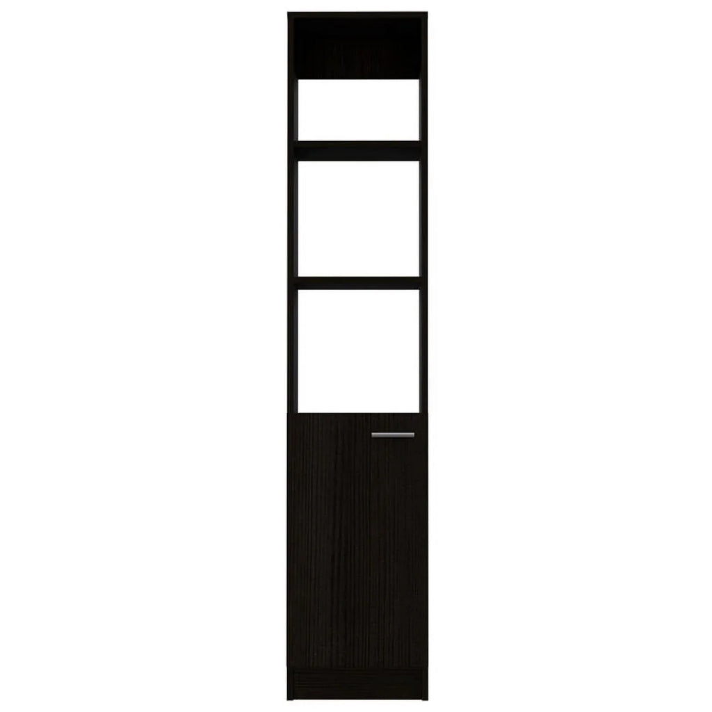 Home Sizequare 2-Piece Sizeet with Medicine Cabinet & 63" One Door Linen Cabinet