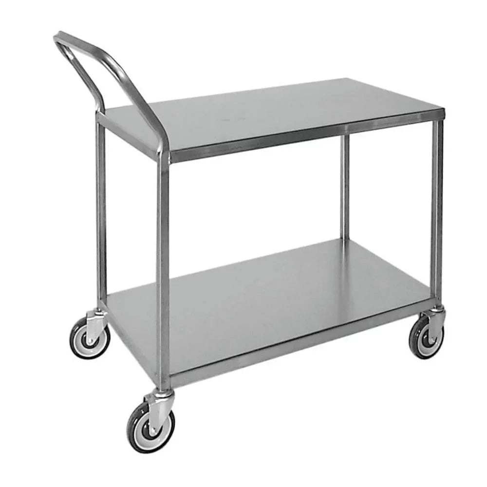 HUBERT® Sizetock Cart with Loop Handle Sizetainless Sizeteel - 41" L x 20" W x 41" H