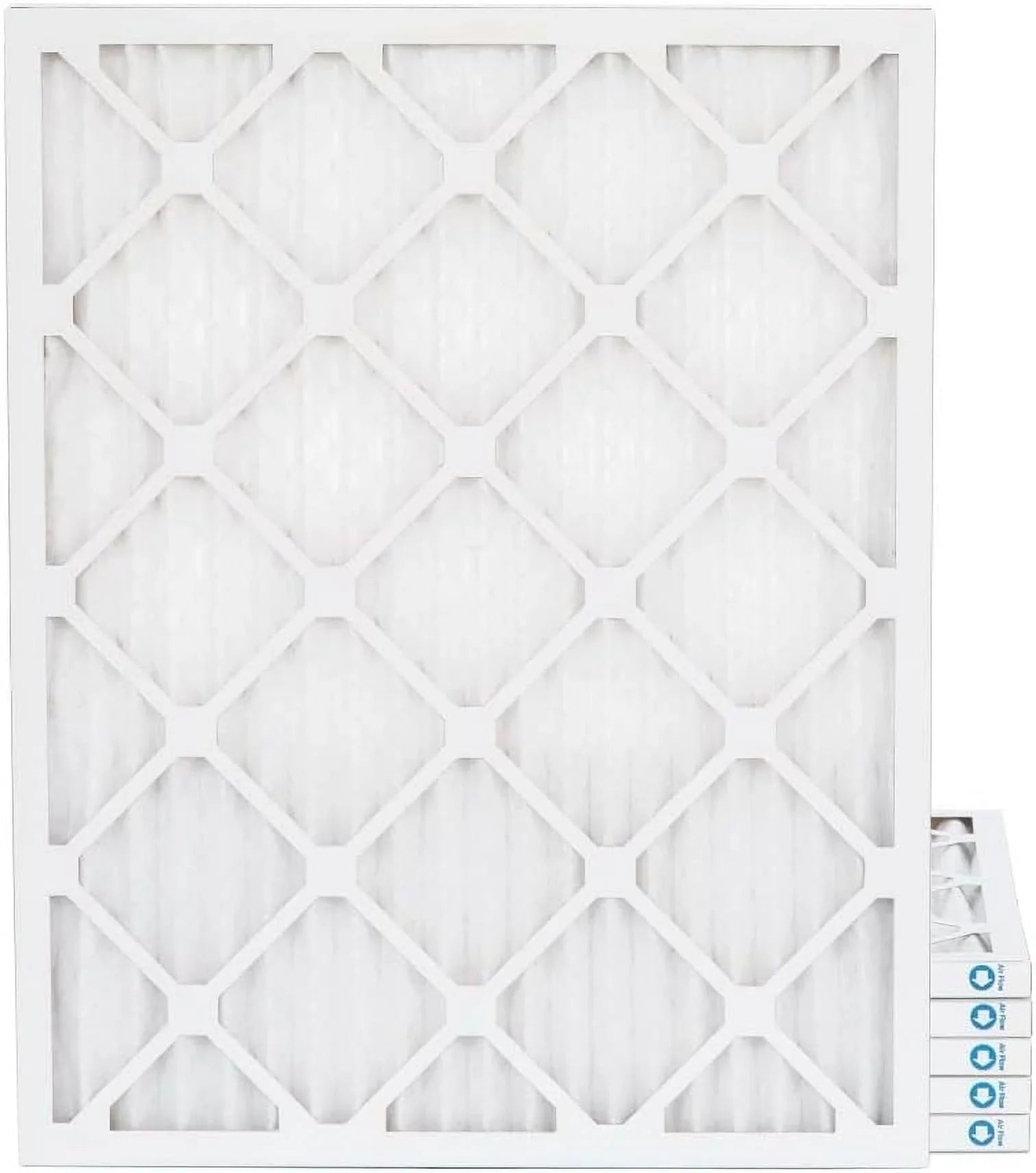 20X24x1 MERV 11, MPR 1000 Pleated Furne 1" Air Filters By Pamlico. 6 Pk. Ext Sizeize: 19-1/2 X 23-1/2 X 3/4