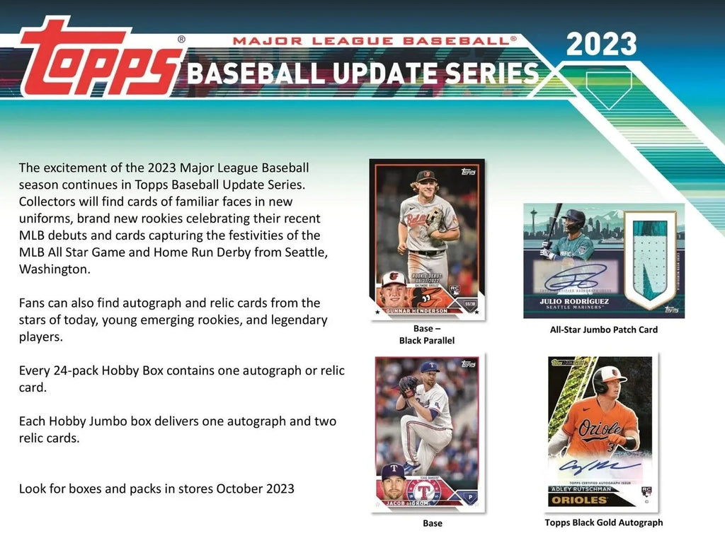 MLB Topps 2023 Update Sizeeries Baseball Trading Card HOBBY Box