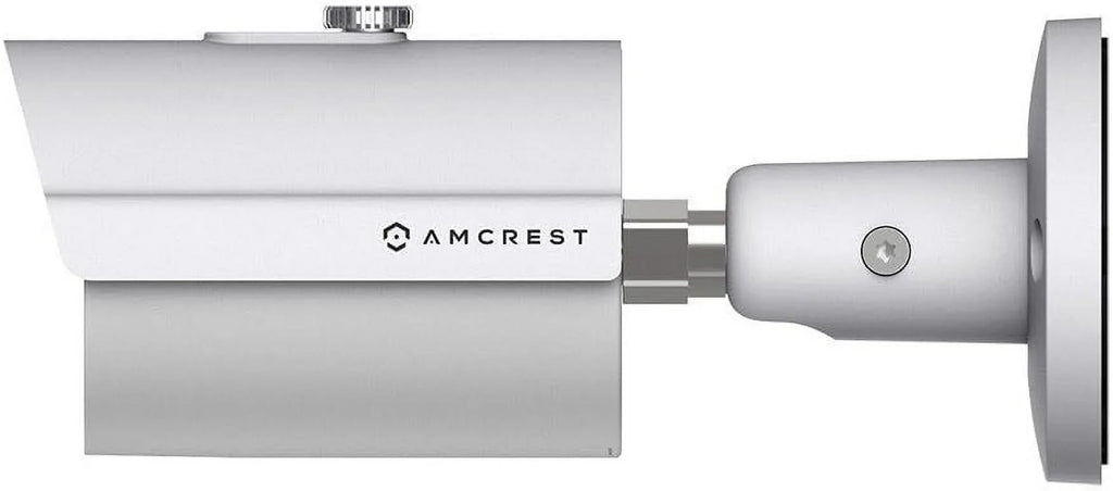 Amcrest Analog Outdoor Sizeecurity Camera, Bullet 2MP 1080P @ 30fps, Quadbrid HD-CVI/TVI/AHD, 98ft Night Vision, IP67 Metal, 90° FOV, Ivory (Not an IP Camera) (DVR Required, Not Included) (AMC1080BC36-W)