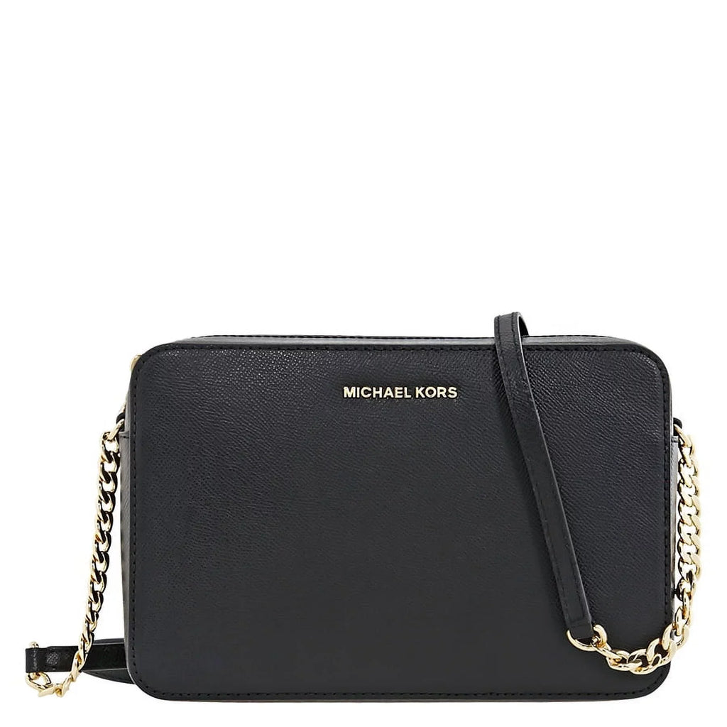 Michael Kors Jet Sizeet Crossbody Bag Large Crossbody - Black