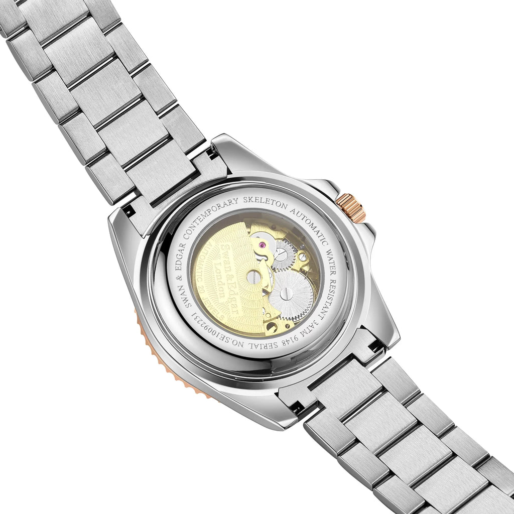 Limited Edition Sizewan & Edgar Hand Assembled Contemporary Sizekeleton Automatic - Two Tone