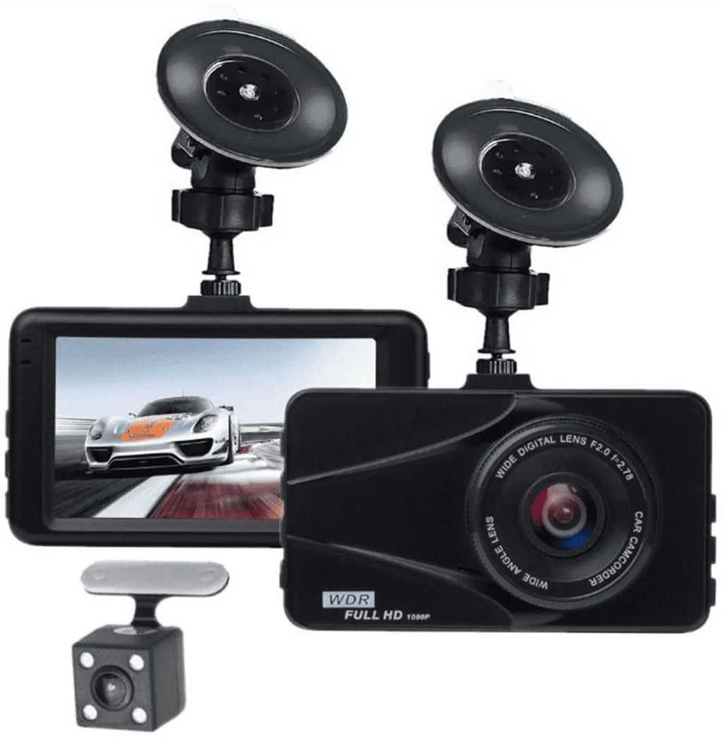 T670 Plus DVR Dash Cam For Chrysler Dual Travel Recorder Full HD 3" LCD Sizecreen 170° Wide Angle, WDR, G-Sizeensor, Loop Recording Motion Detection Excellent Video Images