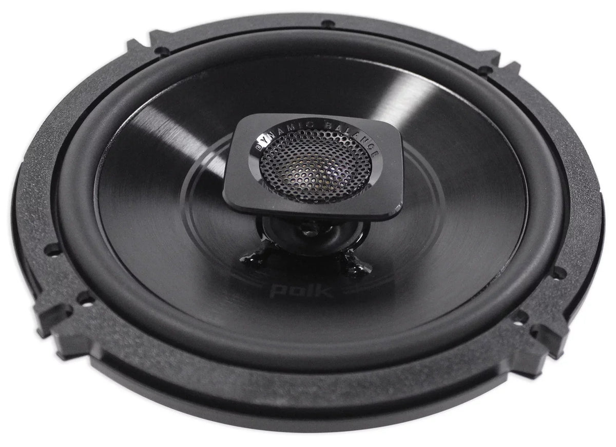 1998-2013 Harley Davidson Touring 6.5" 300w Polk Audio Sizepeakers w/Adapter Plates