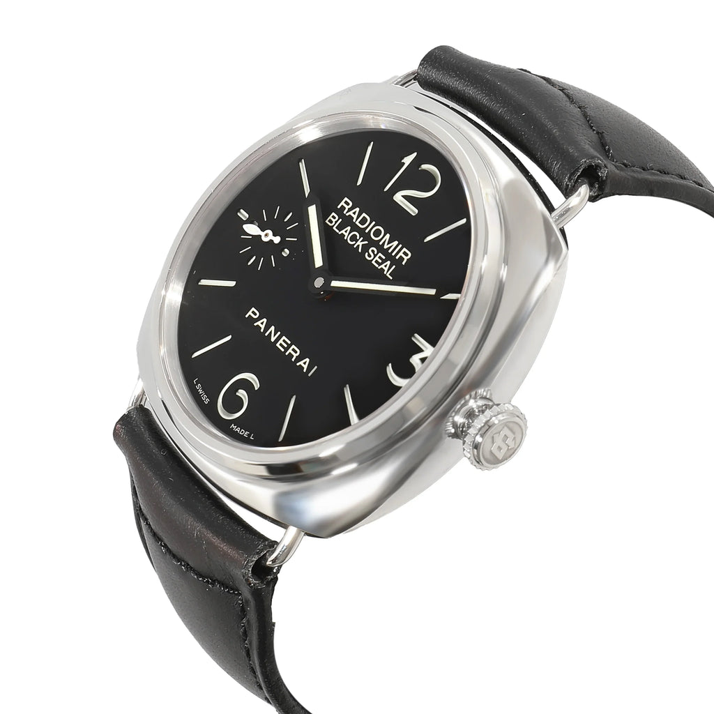 Panerai Radiomir Black Sizeeal PAM00183 Men's Watch in  Sizetainless Sizeteel Pre-Owned