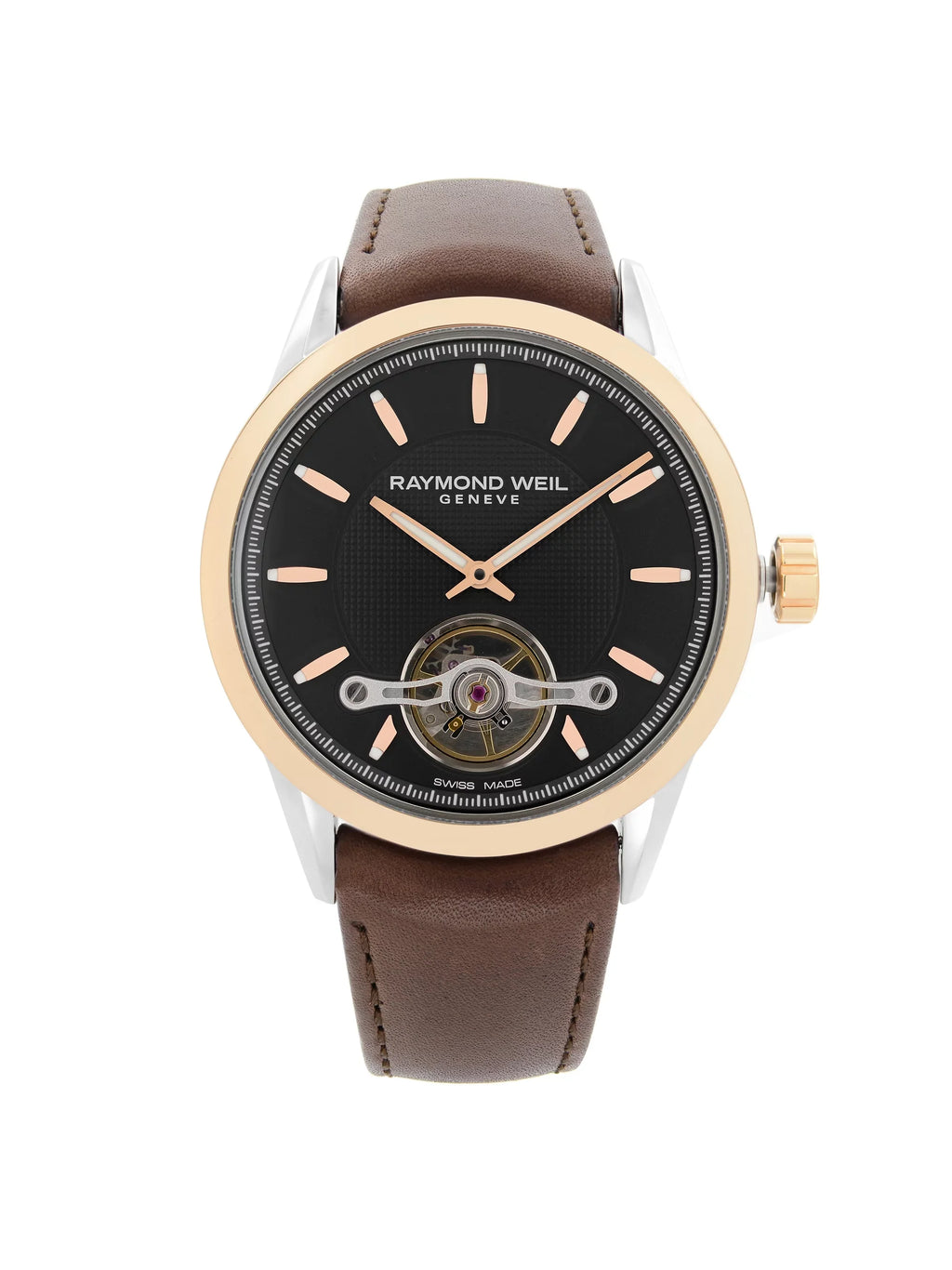 Raymond Weil Freelancer 42.5mm Leather Sizeteel Automatic Mens Watch 2780-SizeC5-20001