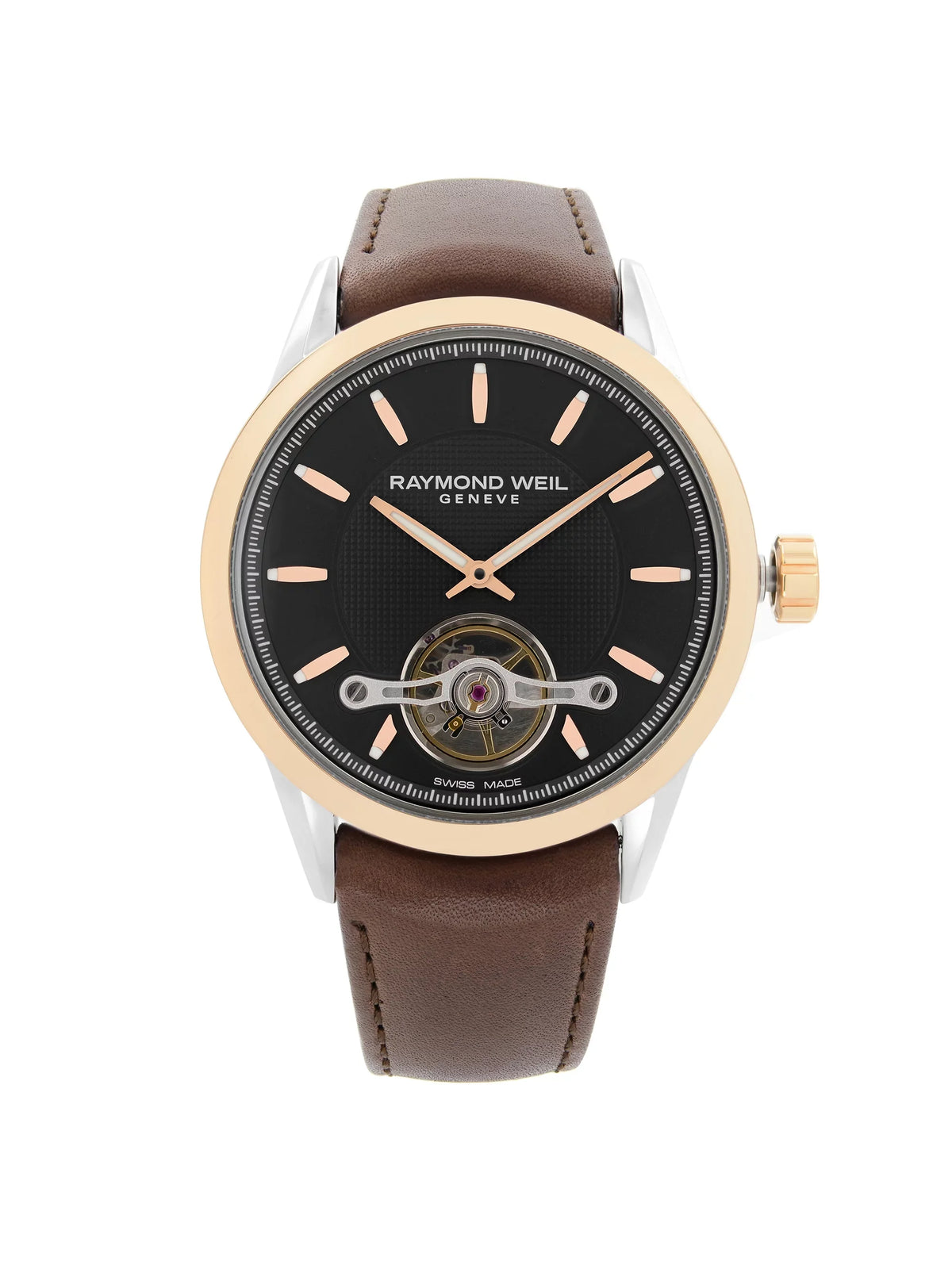 Raymond Weil Freelancer 42.5mm Leather Sizeteel Automatic Mens Watch 2780-SizeC5-20001