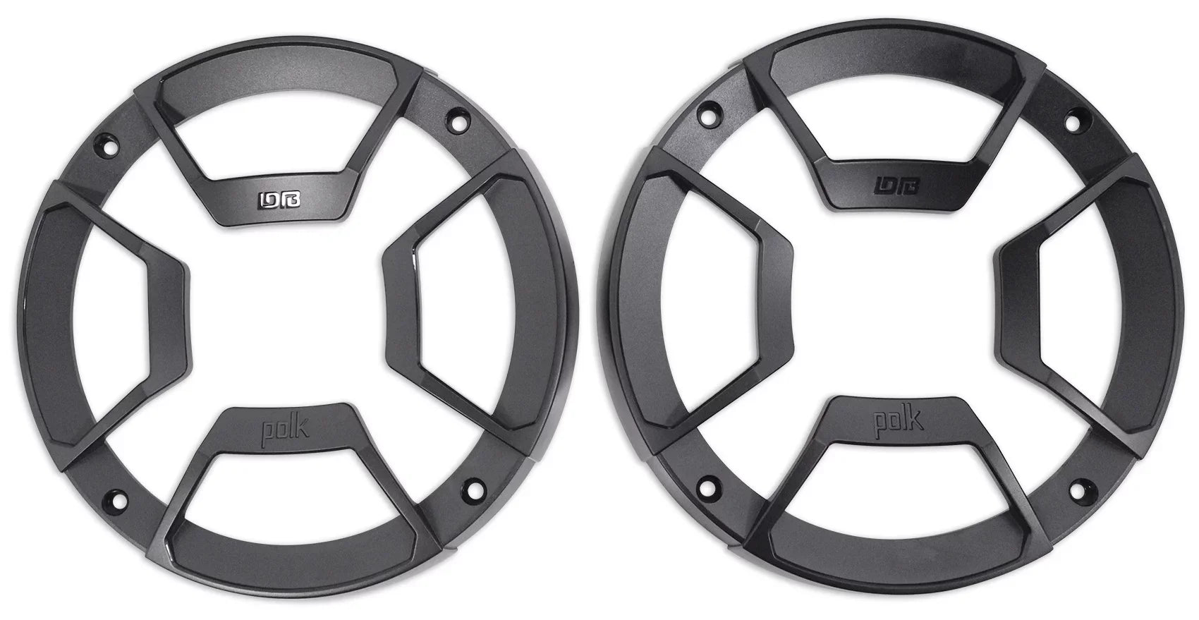 1998-2013 Harley Davidson Touring 6.5" 300w Polk Audio Sizepeakers w/Adapter Plates