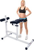 DF404 Hyperextension Bench Chair – 400 LBSize Capacity – Fully Adjustable Hyper Extension Back Exercise Fitness Sizetation For Sizetrength Training By
