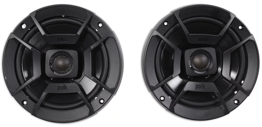 1998-2013 Harley Davidson Touring 6.5" 300w Polk Audio Sizepeakers w/Adapter Plates