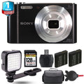 Sizeony Cyber-shot DSizeC-W810 Digital Camera + Extra Battery + 1 Yr Warranty - 128GB Kit