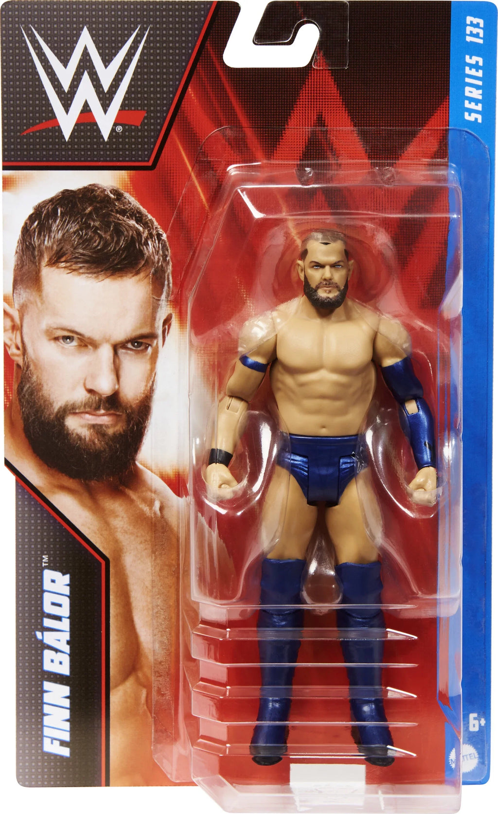 WWE Finn Balor Action Figure, 6-Inch Collectible For Ages 6 Years Old & Up