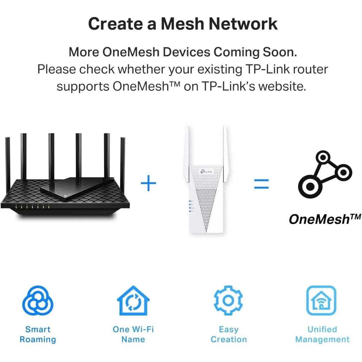 TP-Link RE715X AX3000 Mesh WiFi 6 Extender