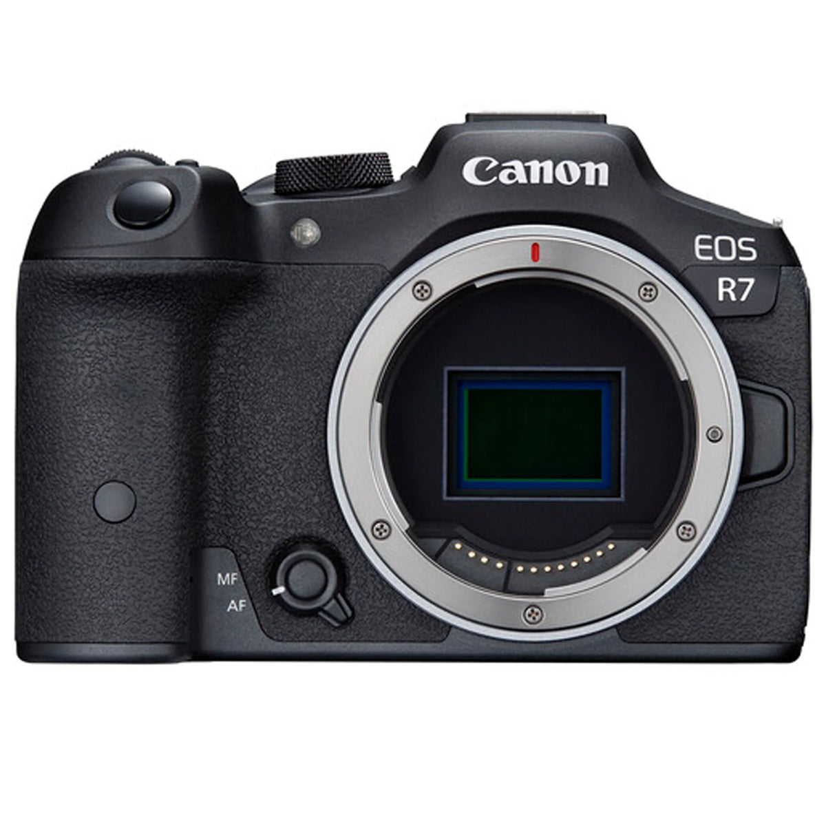 Canon EOSize R7 Mirrorless Camera with RF-Size 18-45mm f/4.5-6.3 ISize SizeTM Lens + Canon EF 75-300mm f/4-5.6 III Lens + 64GB Memory Card + Tripod + Case & More