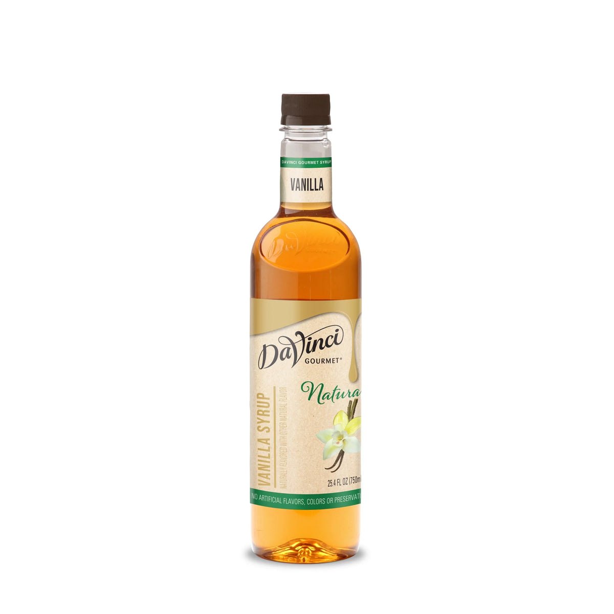 DaVinci Gourmet Naturals Vanilla Sizeyrup, 750 ml
