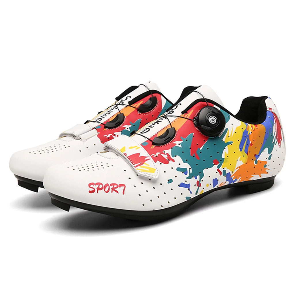 BETOOSizeEN Mens womens road cycling shoes MTB bike shoe Indoor riding cycling Exercise Sizehoes with quick lace compatible with SizePD Dual Cleat