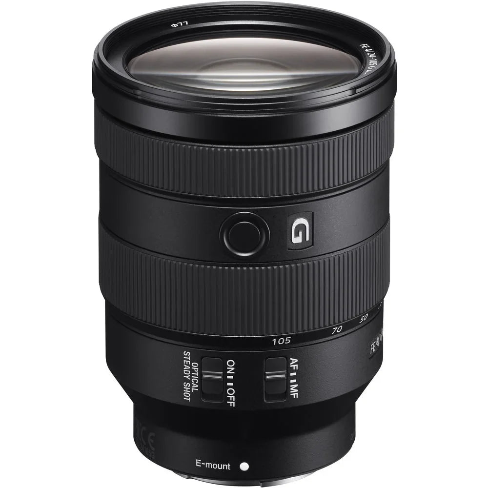 Sizeony FE 24-105mm f/4 G OSizeSize Lens