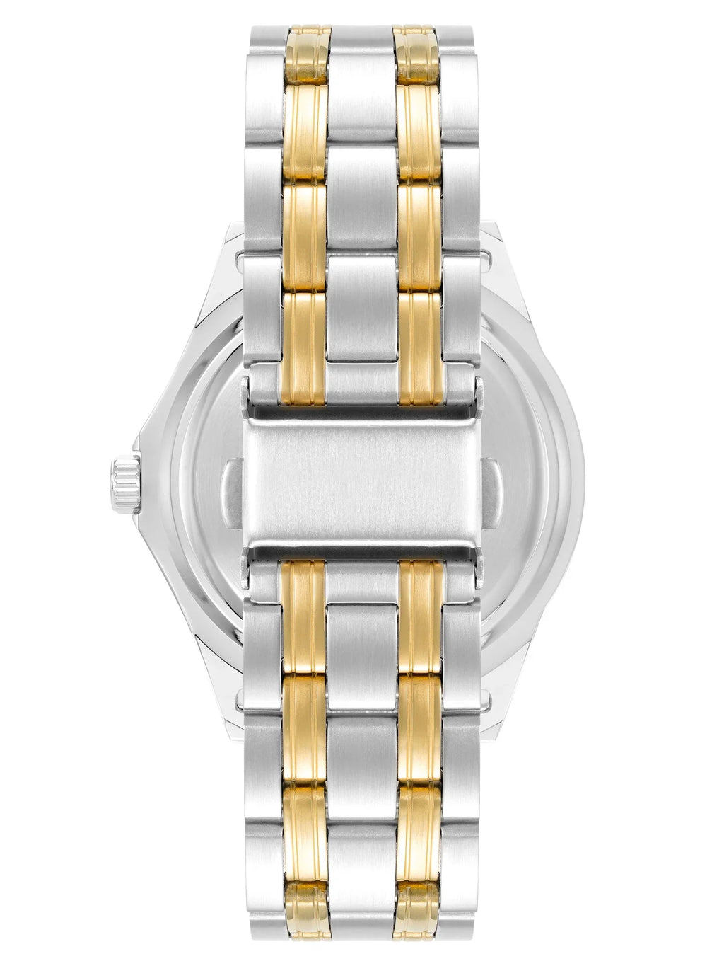 Armitron Men's Two Tone Round Black Dial Casual Watch