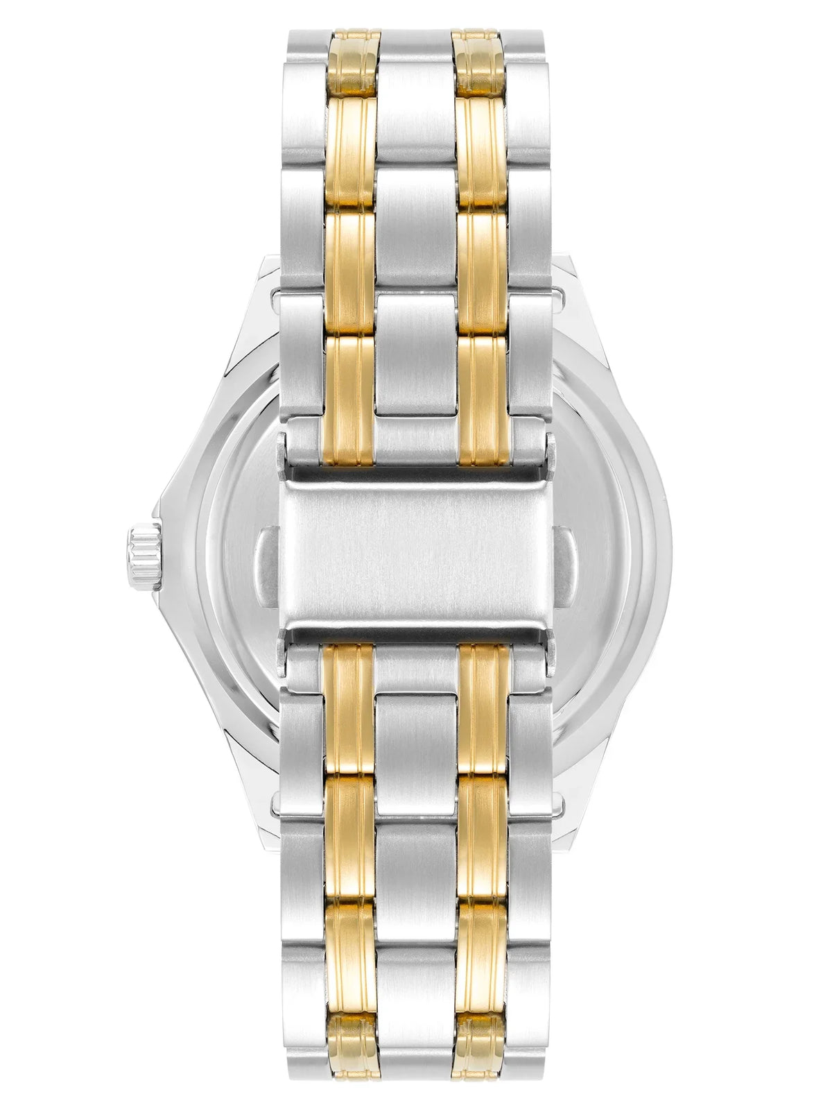 Armitron Men's Two Tone Round Black Dial Casual Watch
