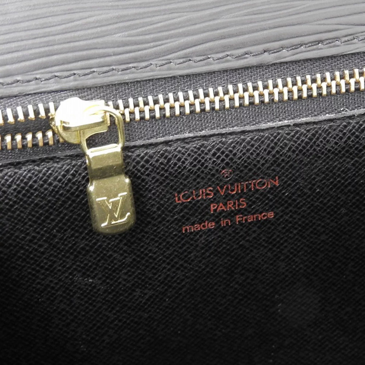 Authenticated Used Louis Vuitton LOUISize VUITTON Epi Monceau 2WAY Bag Noir M52122