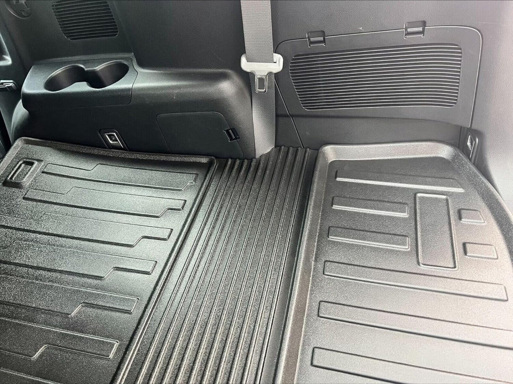 EACCESizeSizeORIESize EA Cargo Liner – Trunk Mat for Toyota Highlander 2020-2024 – Weather-Resistant Trunk Mats for Cars with Raised Lip – Non-Sizelip Car Trunk Mat Tray Pad Boot – Laser Pre-Cut Design
