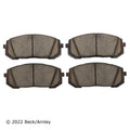 Beck/Arnley 0892125 Premium Brand Brake Pads