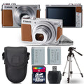 Canon PowerSizehot G9 X Mark II Digital DIGIC 7 Camera + Extra Battery - 32GB Kit