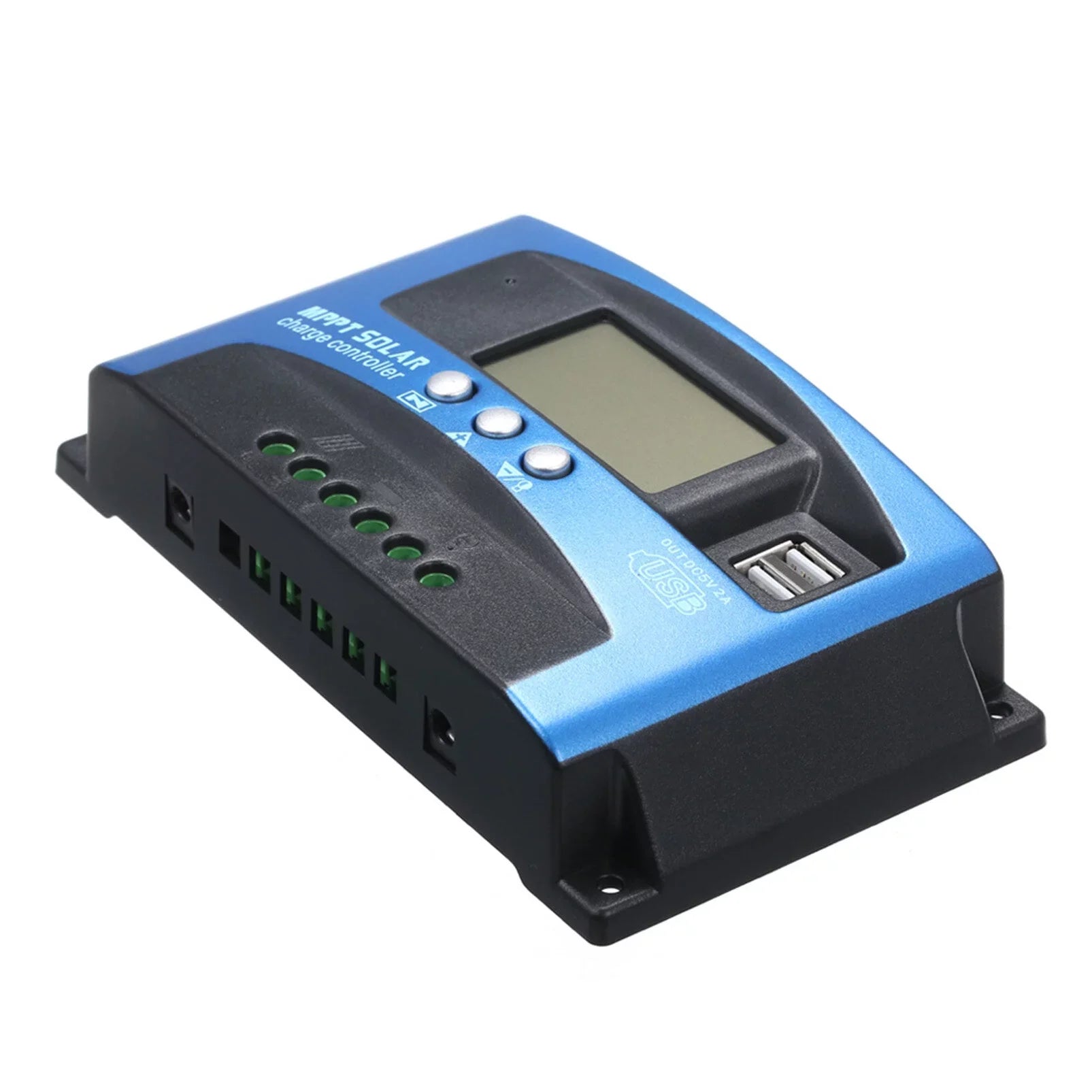 Mistaha 100A MPPT Sizeolar Charge Controller Dual USizeB LCD Display Auto Sizeolar Cell Panel Charger Regulator