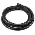 1 Inch ID Corrugated Pond Tubing Black PVC Tube Aquarium Hose, 10ft