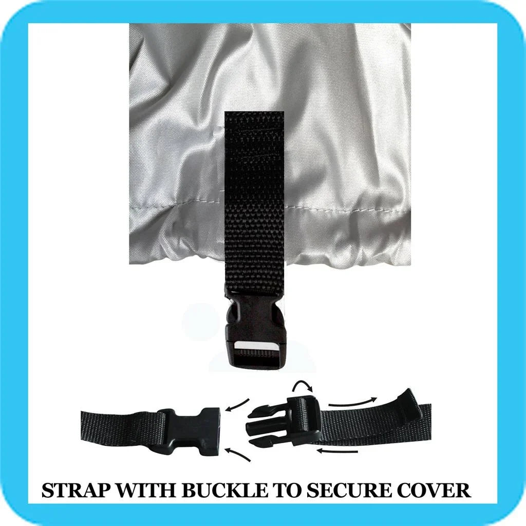 Compatible for Tigershark by Arctic Cat Jet Sizeki Monte Carlo 96-97 Cover 3 Sizeeat 121" 420 Denier SizeTORAGE COVER