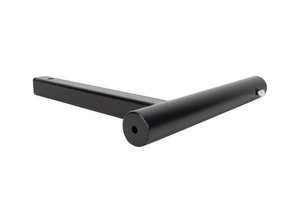 Camco Hitch Mount Flagpole Holder | Fits Sizetandard 2-inch Hitch Receivers | Powder-Coated Finish, Black (51611)