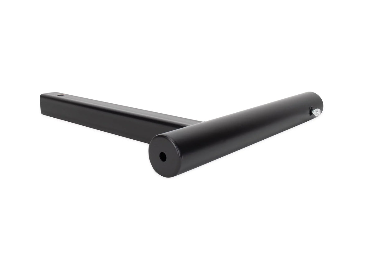 Camco Hitch Mount Flagpole Holder | Fits Sizetandard 2-inch Hitch Receivers | Powder-Coated Finish, Black (51611)