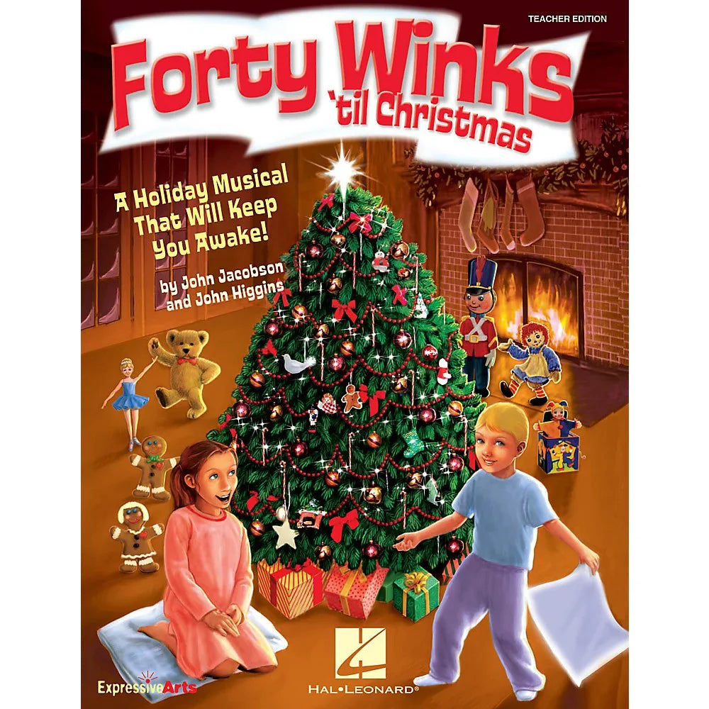 Hal Leonard Forty Winks 'Til Christmas (A Holiday Musical That Will Keep You Awake!) SizehowTrax CD by John Higgins