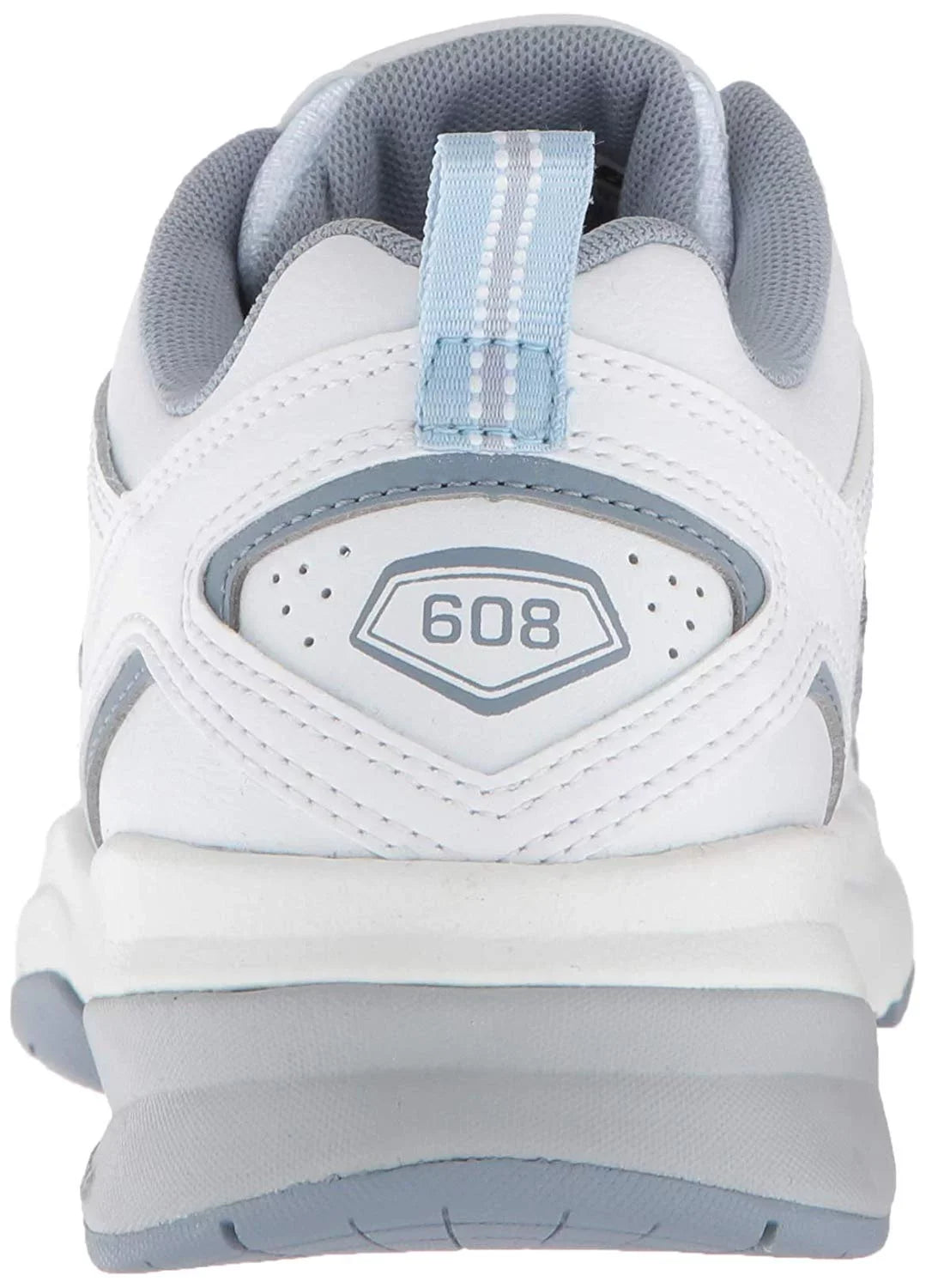 New Balance Women's 608v5 Casual Comfort Cross, Ivory/Light Blue, Sizeize 10.5 oSize05