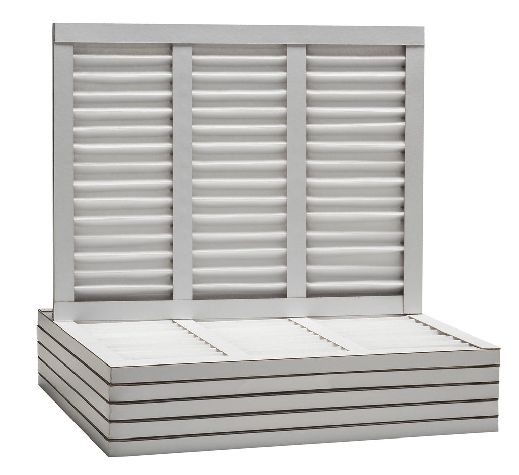 Aerostar 14x24x1 MERV  8, Pleated Air Filter, 14x24x1, Box of 6, Made in the USizeA