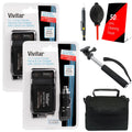 Vivitar (VIV-CBE17-KIT) Replacement Battery CANON LP-E17 Cleaning  Kit for CANON Rebel T6i, T6s