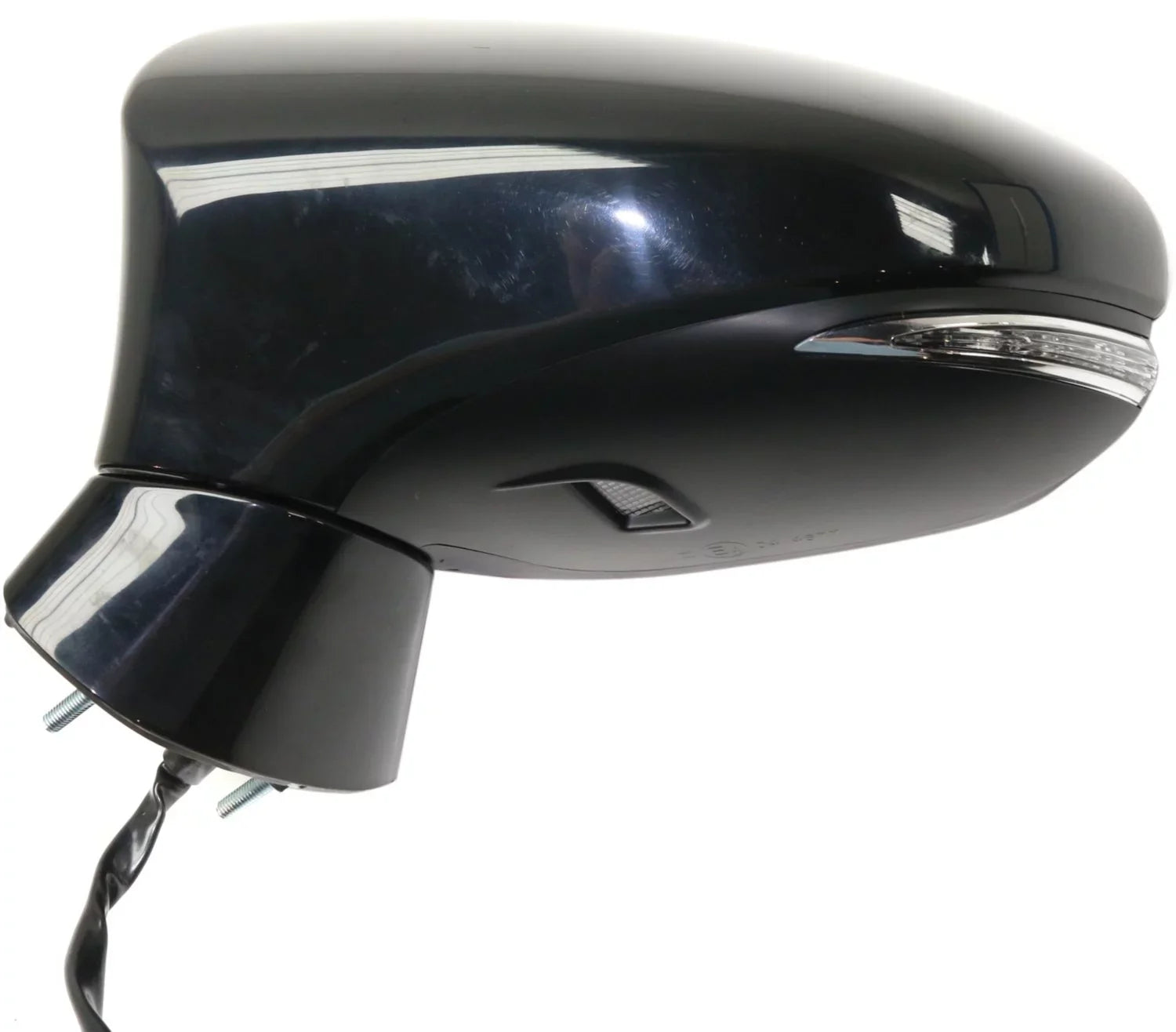 Mirror Compatible With 2014-2017 Lexus CT200h Left Driver Sizeide Heated In-housing Sizeignal Light Textured Black Kool-Vue
