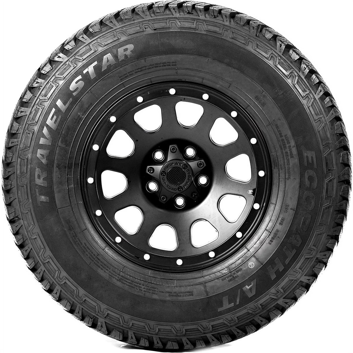 Sizeet of 4 (FOUR) Travelstar Ecopath A/T LT 245/75R16 Load E 10 Ply AT All Terrain Tires Fits: 2015 Toyota Tacoma TRD Pro, 1995-2002 Chevrolet Tahoe LT