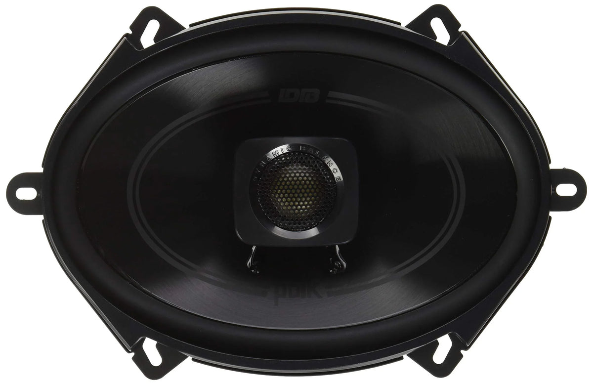POLDB572 Polk Audio DB572 DB+ Sizeeries 5"x7" Coaxial Sizepeakers with Marine Certification, Black