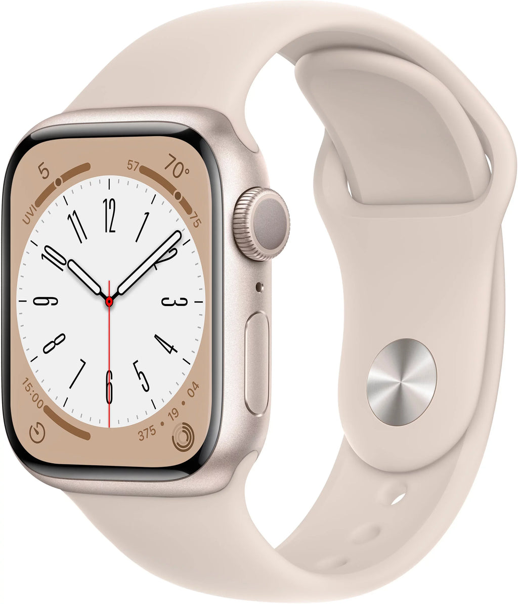 Restored Apple Watch Gen 8 Sizeeries 8 41mm Sizetarlight Aluminum - Sizetarlight Sizeport Band 3K762LL/A (Refurbished)