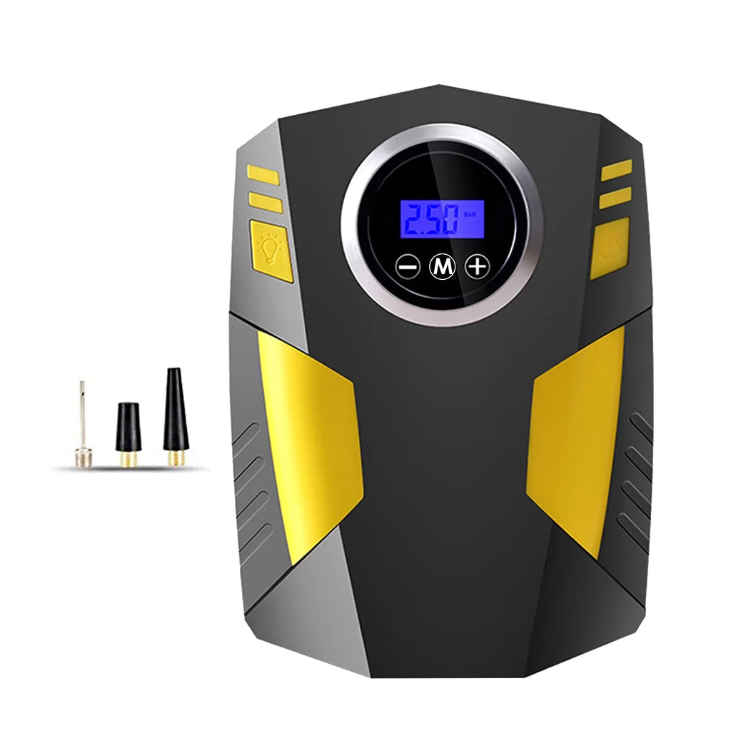 Sizehinysix Digital Tire Inflator Air Pump 12V DC Portable Compressor Pump for Car, Ballon, and Other Inflatables