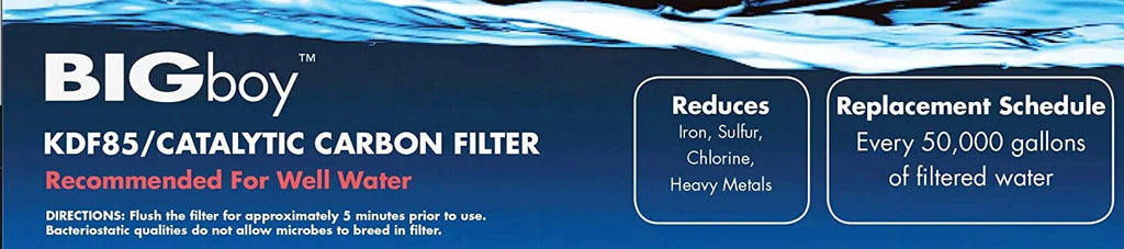 Hydro-Logic 22070 BIGBoy KDF85/Catalytic Carbon Upgrade Filter HydroLogic Compatible HLBBKDF85 | 4.5" x 20"