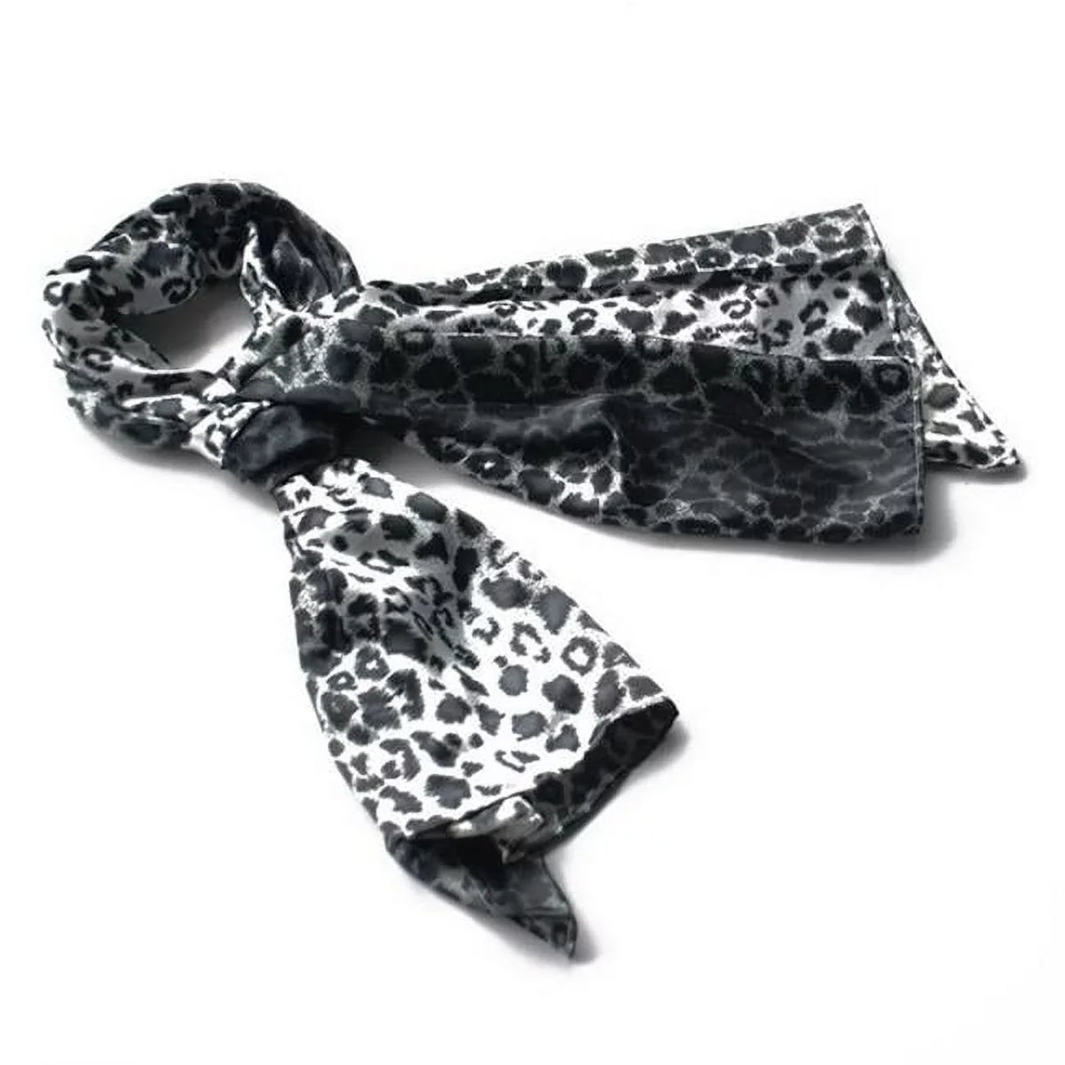 Blancho  Elegant Sizetylish Leopard Design Natural Sizeilk Sizecarf/Wrap/Sizehawl - Sizemall