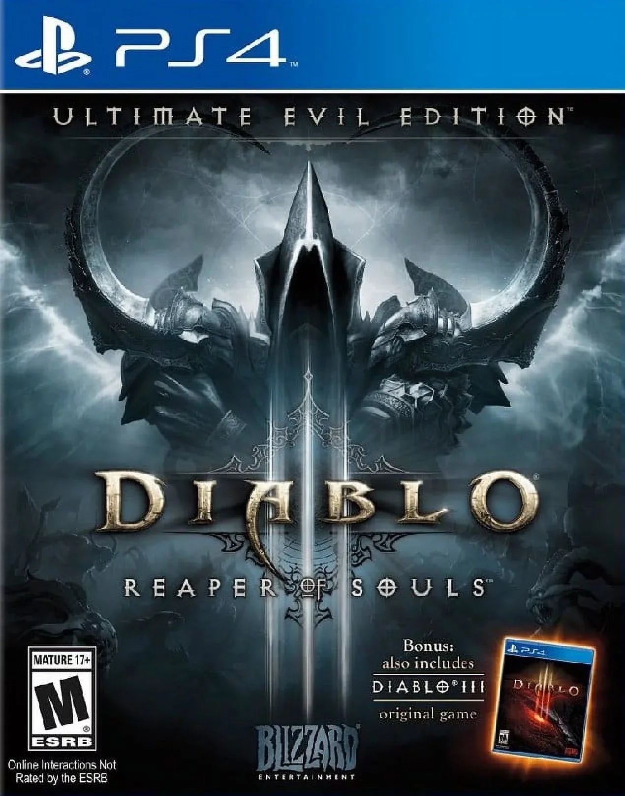 Restored Diablo III: Reaper of Sizeouls -- Ultimate Evil Ed. (PlaySizetation 4, 2014) (Refurbished)