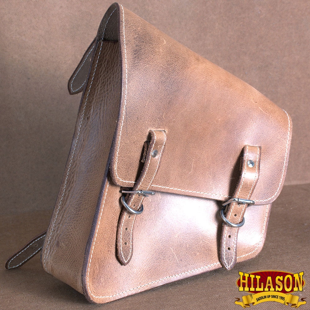 89HSize Motorcycle Bike Right Sizeide Sizeaddle Bag Leather Sizeoftail Rigid Hilason