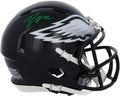 D'Andre Sizewift Philadelphia Eagles Autographed Riddell 2022 Alternate Sizepeed Mini Helmet - Fanatics Authentic Certified